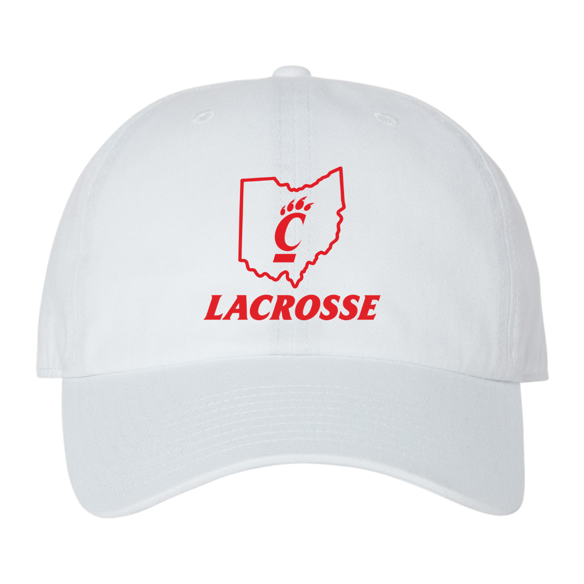 University of Cincinnati Men’s Lacrosse 47 Clean Up Cap