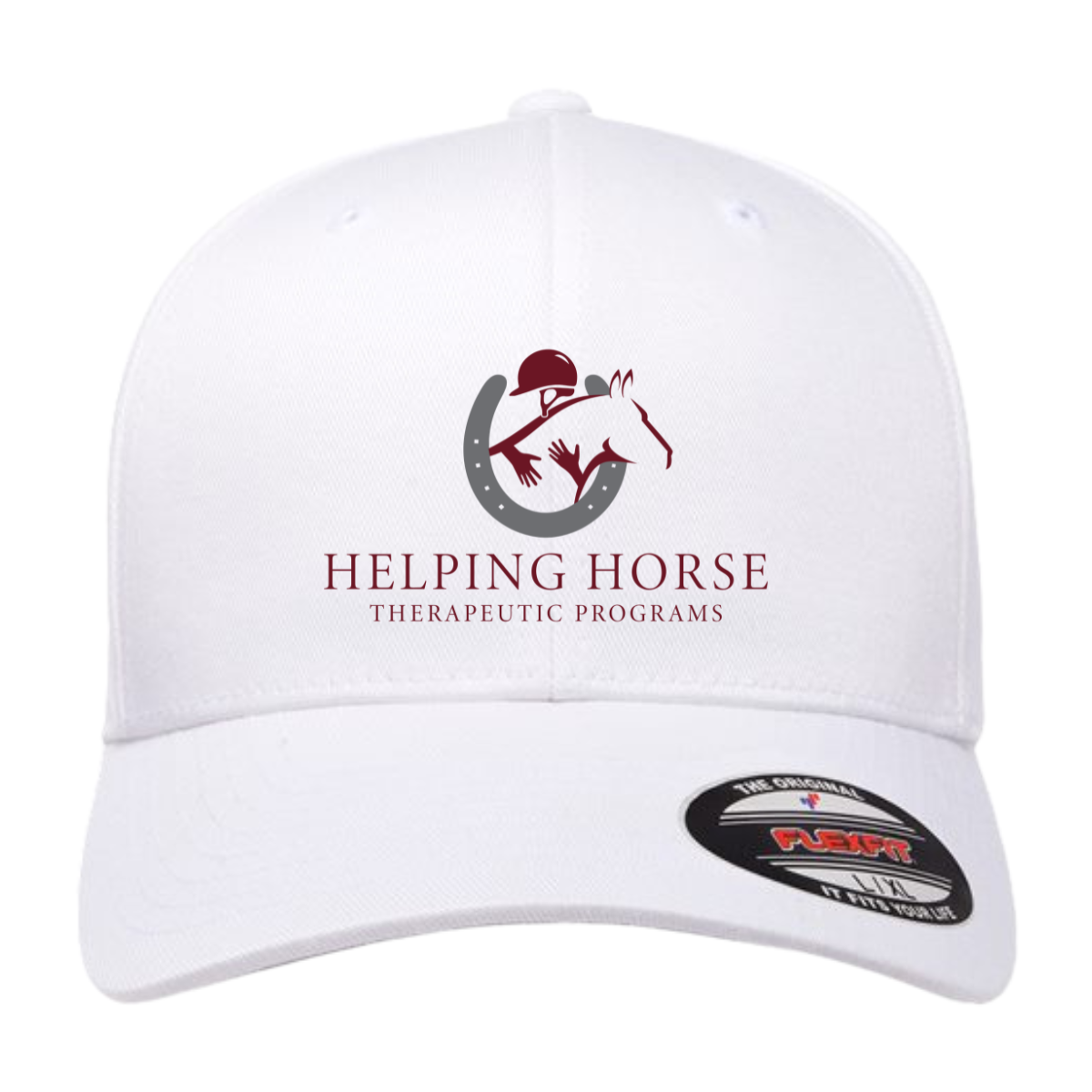 Helping Horse Flexfit Fitted Baseball Hat