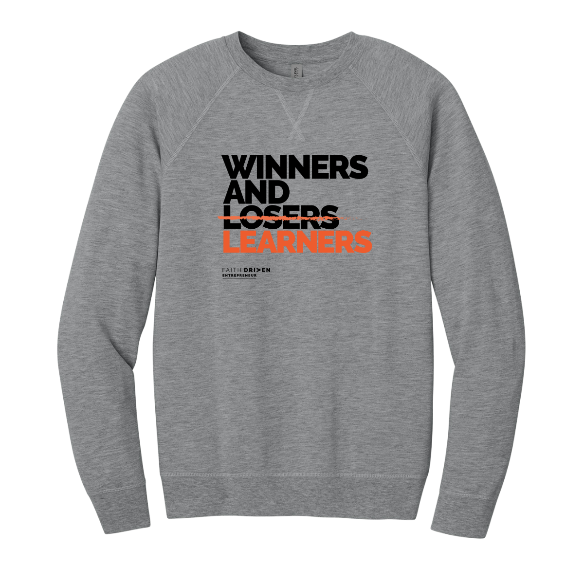 Adult Next Level Lightweight Crewneck - Learners (B)
