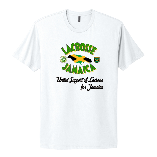 Adult Jamaica Lacrosse Next Level Cotton T-Shirt