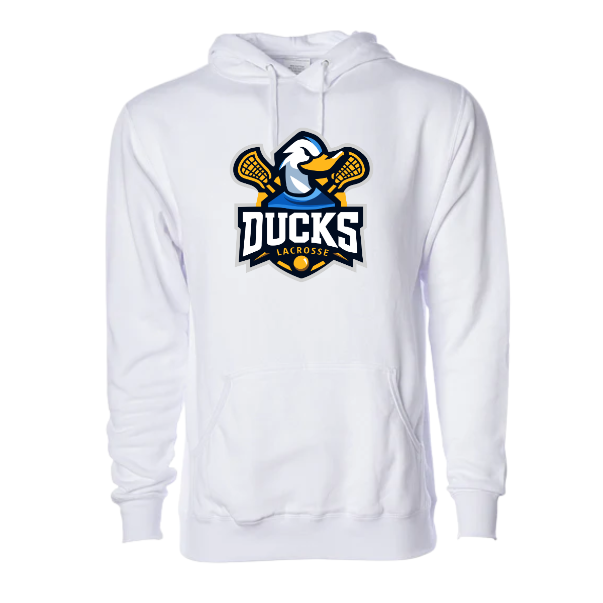 Adult Ducks Lacrosse Club ITC Midweight Hoodie