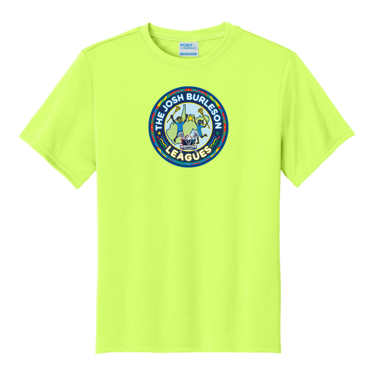 Youth Morgantown Youth Lacrosse Performance T-Shirt