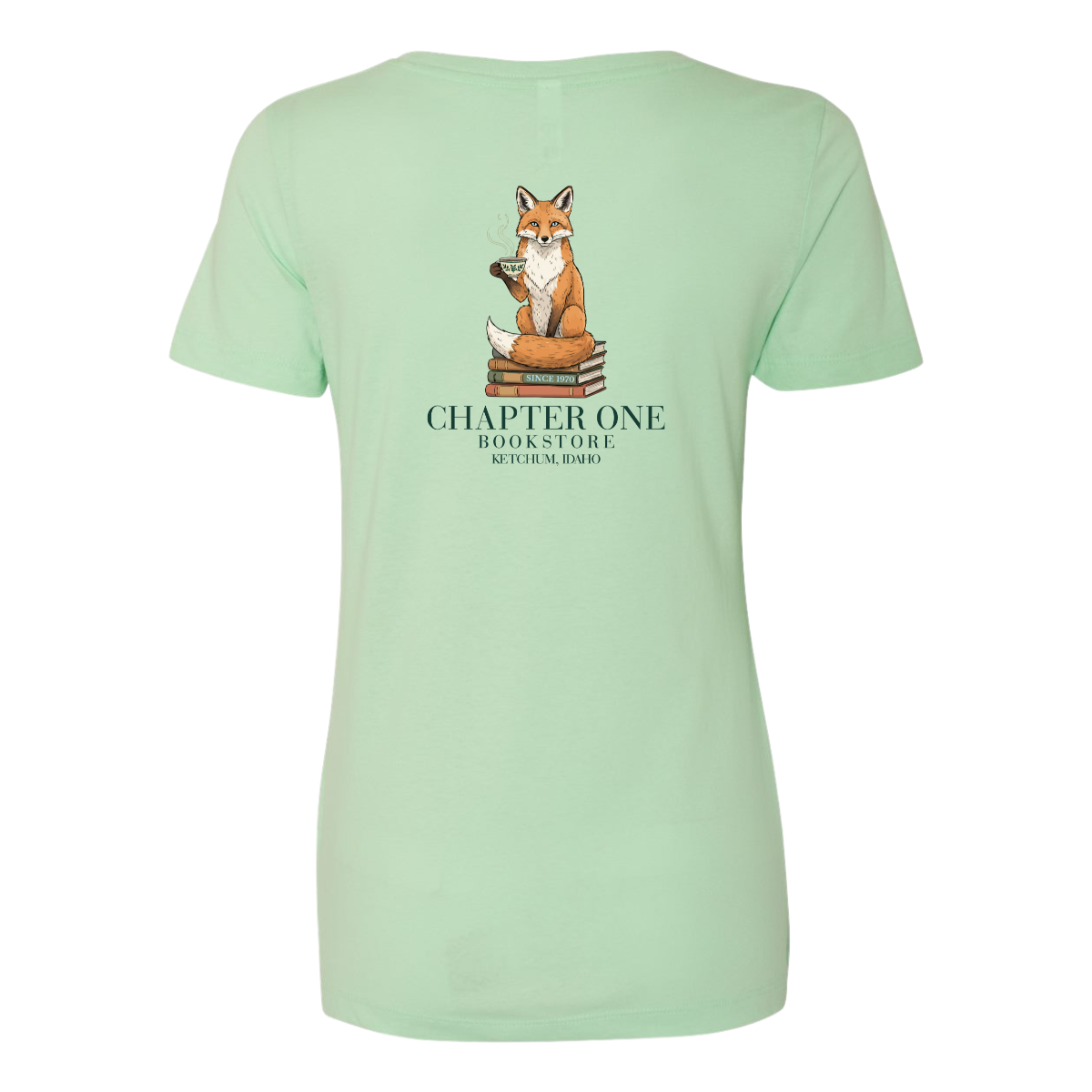 Women's Chapter One Bookstore Next Level Ideal T-Shirt