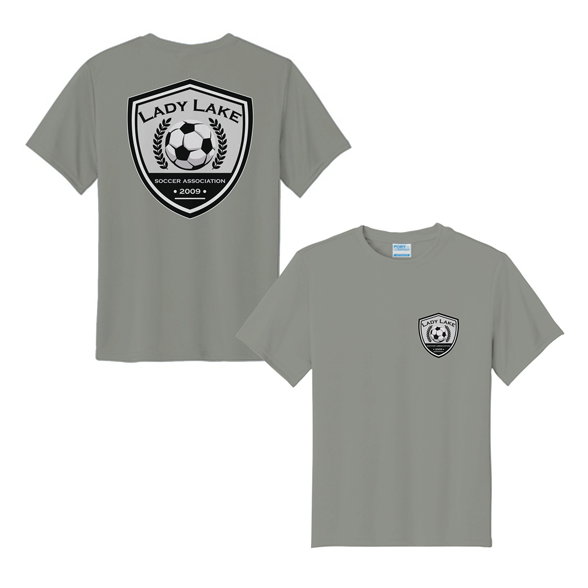 Youth Lady Lake Soccer Association Performance T-Shirt