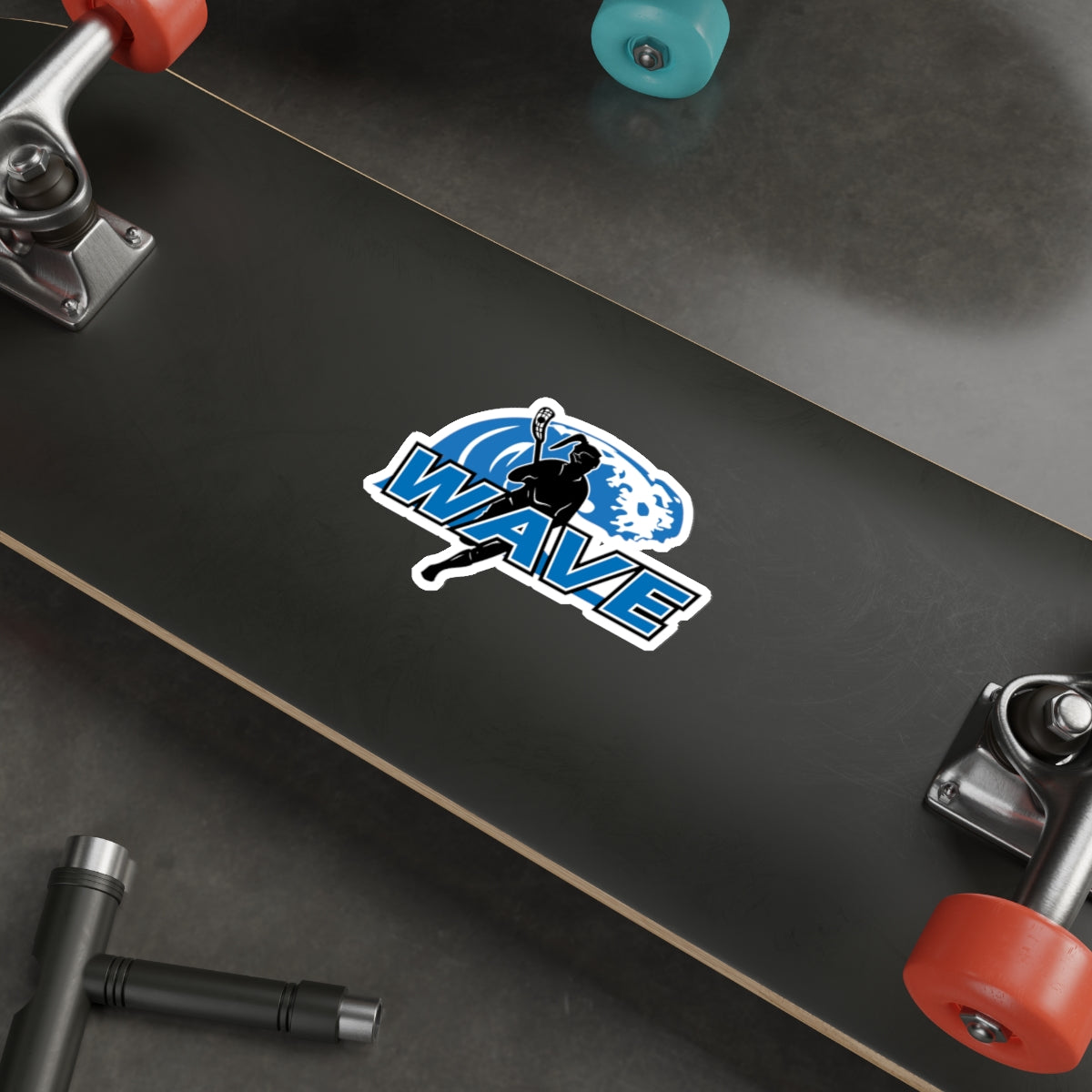 SD Wave Lacrosse Die-Cut Stickers