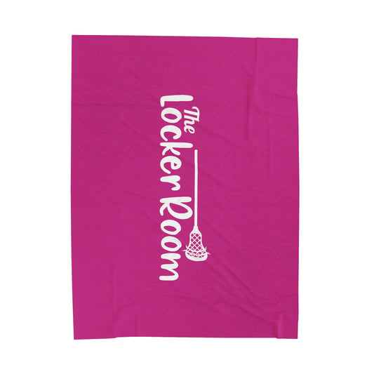 The Locker Room Velveteen Plush Blanket