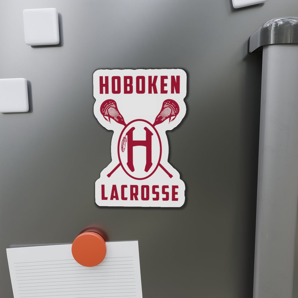 Hoboken Lacrosse Magnet