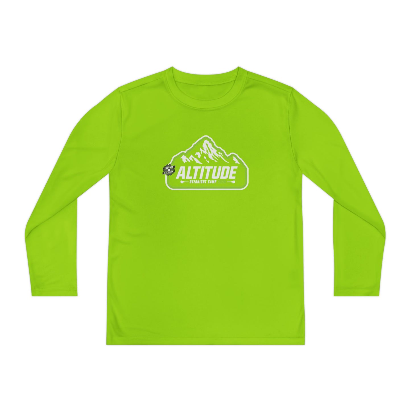 Youth Altitude Overnight Camp Sport-Tek Performance Long Sleeve Shirt