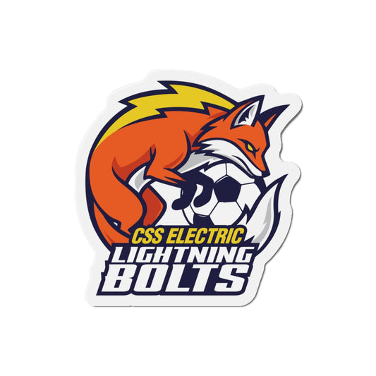 Lightning Bolts Die-Cut Magnet