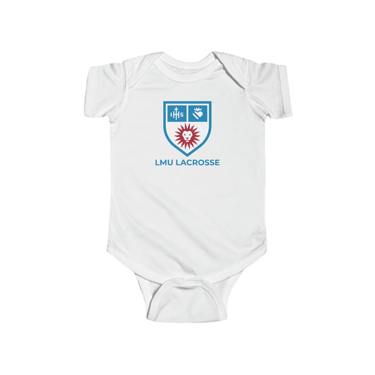 LMU Lacrosse Baby Onesie