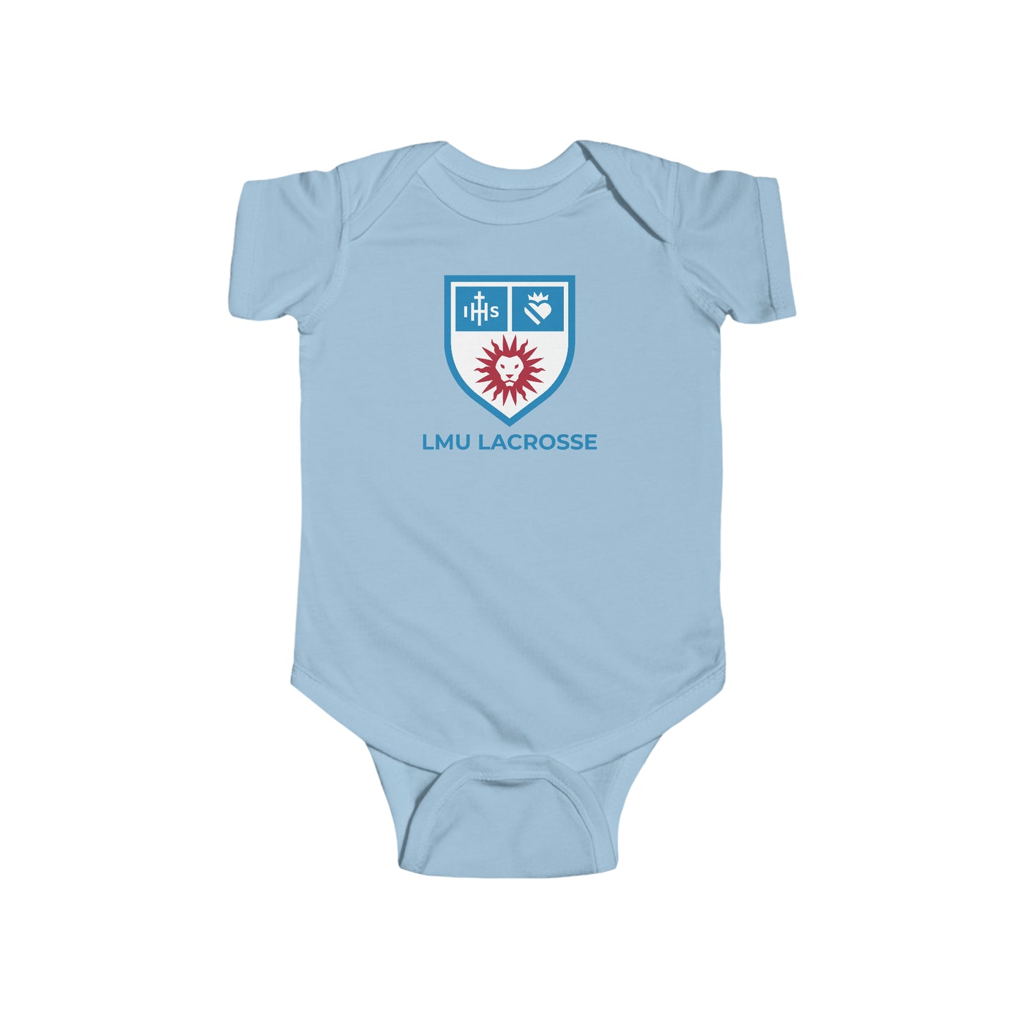 LMU Lacrosse Baby Onesie