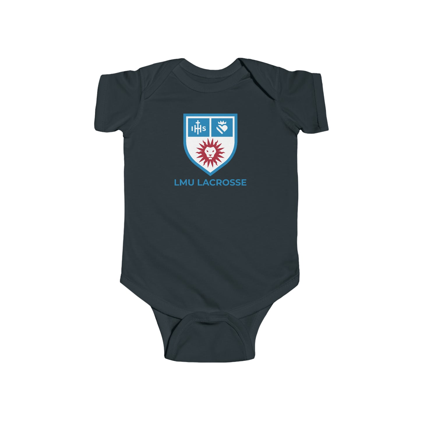LMU Lacrosse Baby Onesie