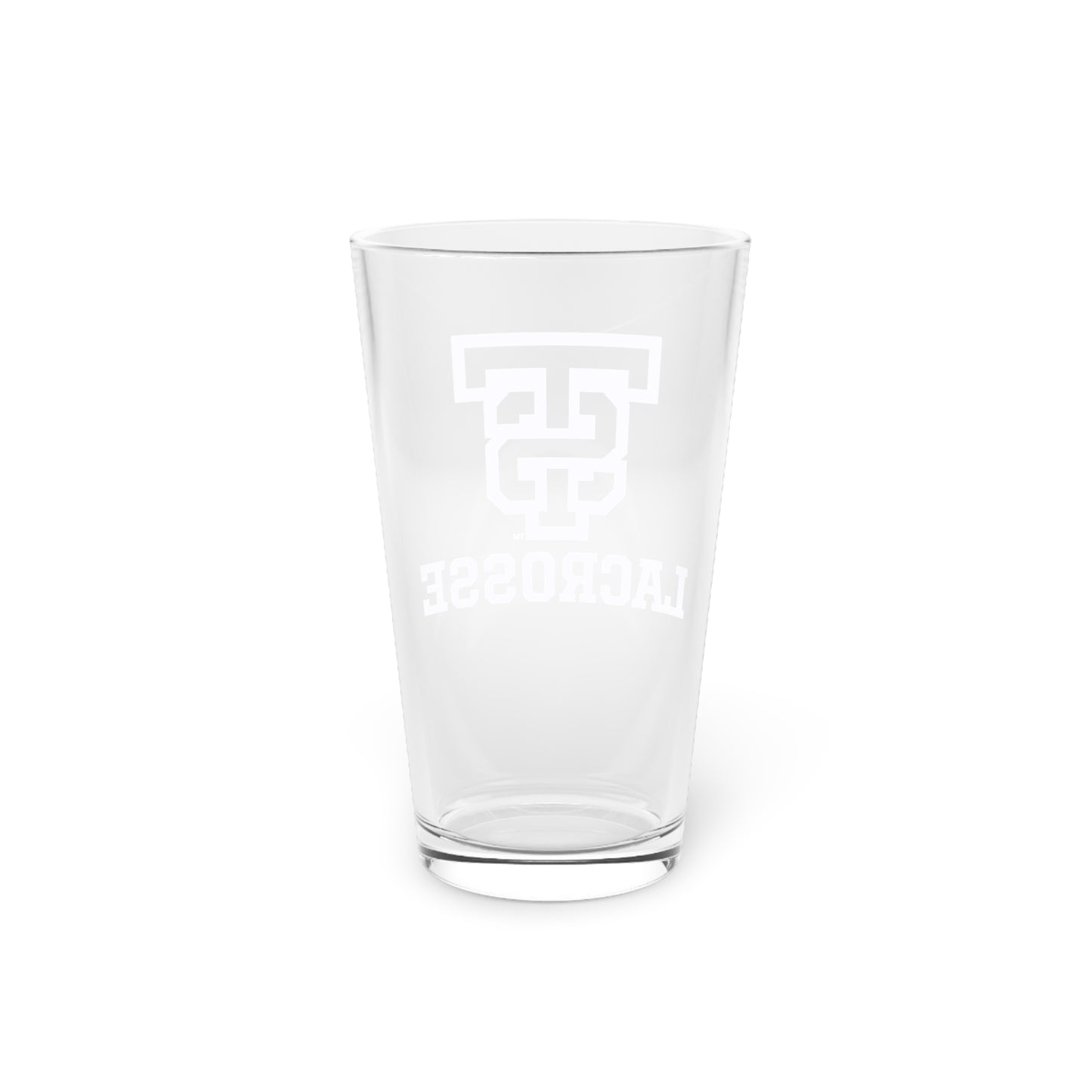 UST Lacrosse Pint Glass