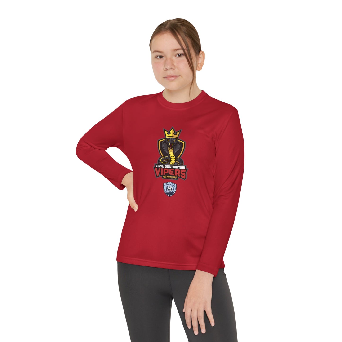 Youth Vipers Sport-Tek Performance Long Sleeve Shirt