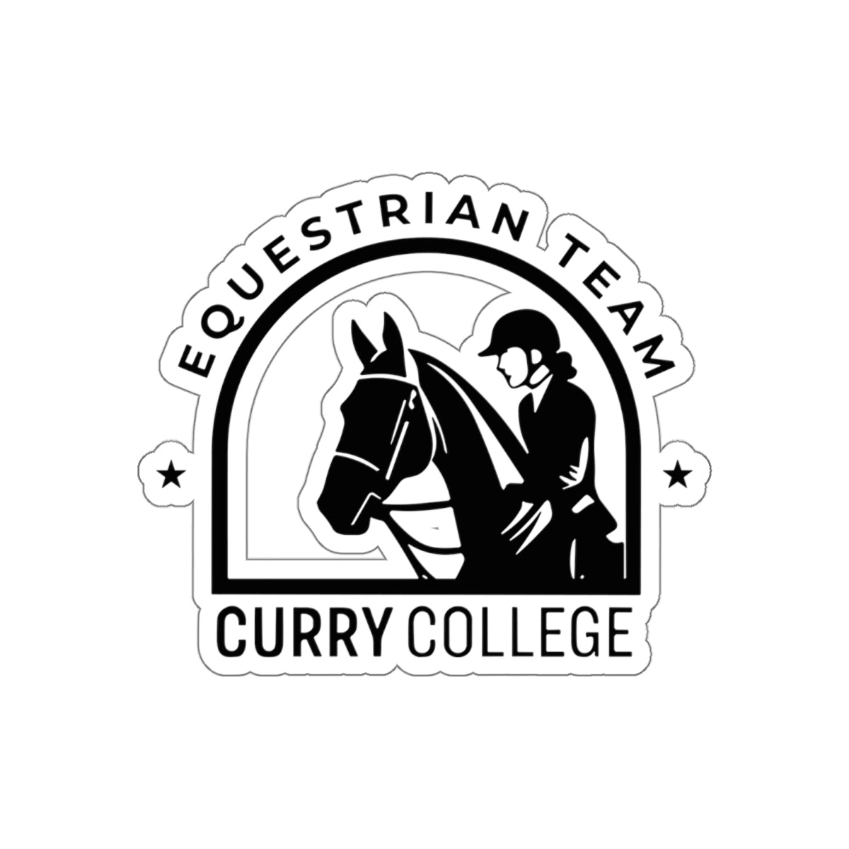 CC Equestrian Die-Cut Sticker