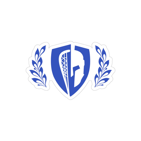 SW Titans Lacrosse Transparent Outdoor Sticker (3"x3")