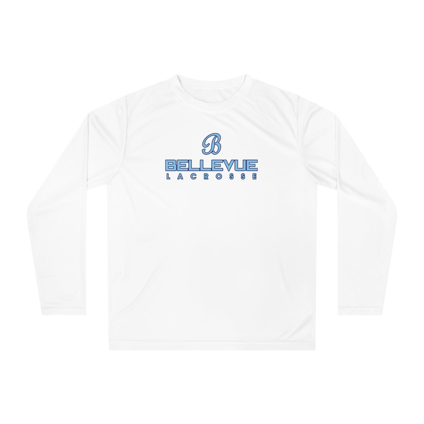 Cancer Awareness - Adult Bellevue Lacrosse Performance Long Sleeve Shirt