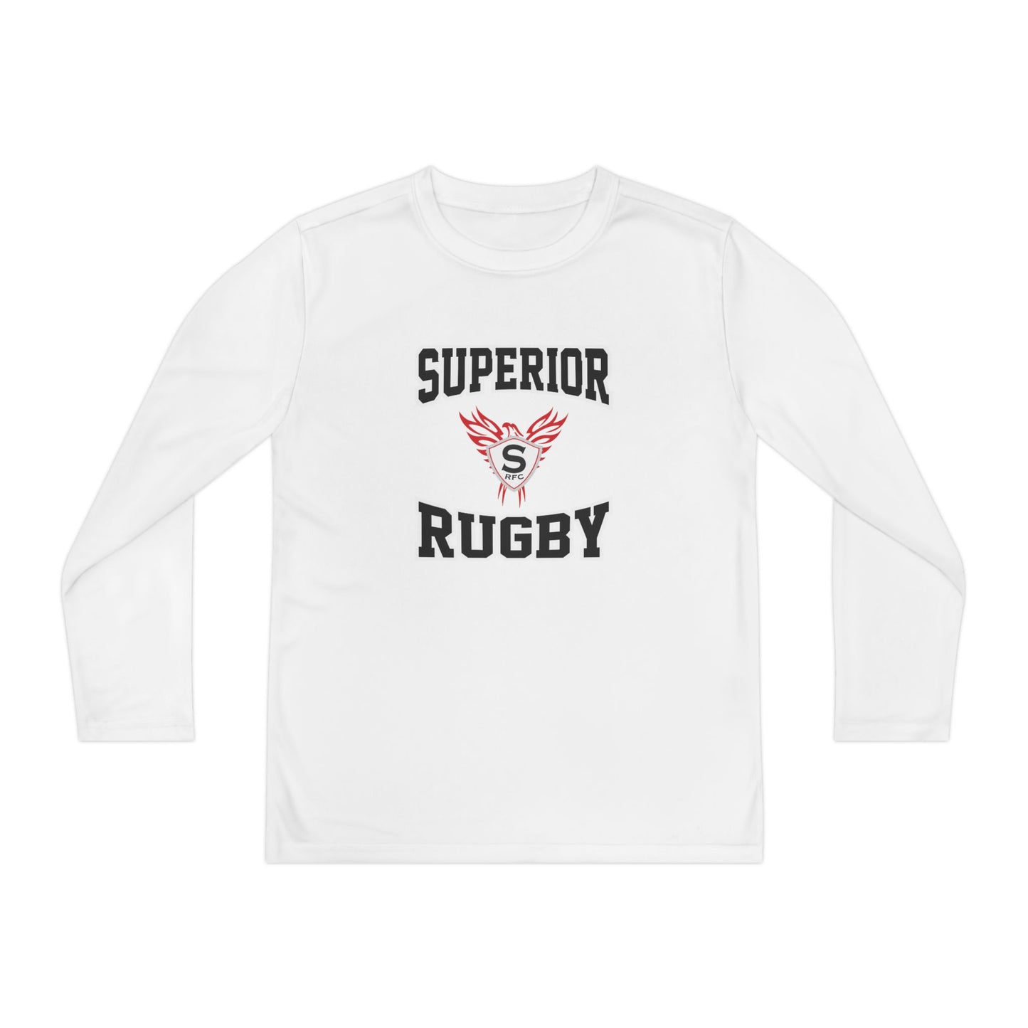 Youth Superior Rugby Football Sport-Tek Performance Long Sleeve Shirt