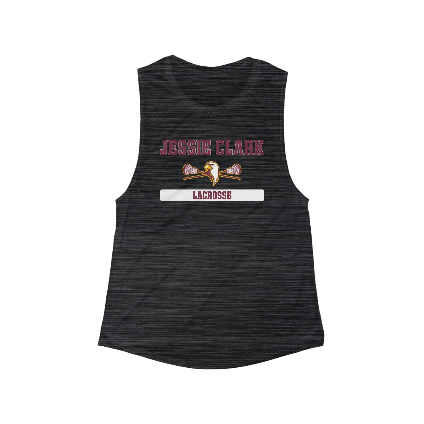 Women's JCMS Lacrosse Bella + Canvas Flowy Scoop Sport Tank