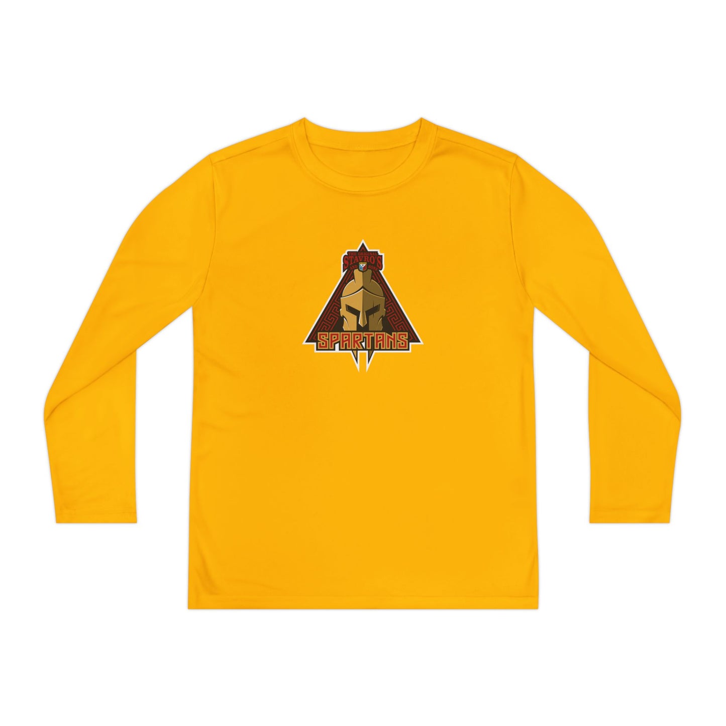 Youth Spartans Sport-Tek Performance Long Sleeve Shirt