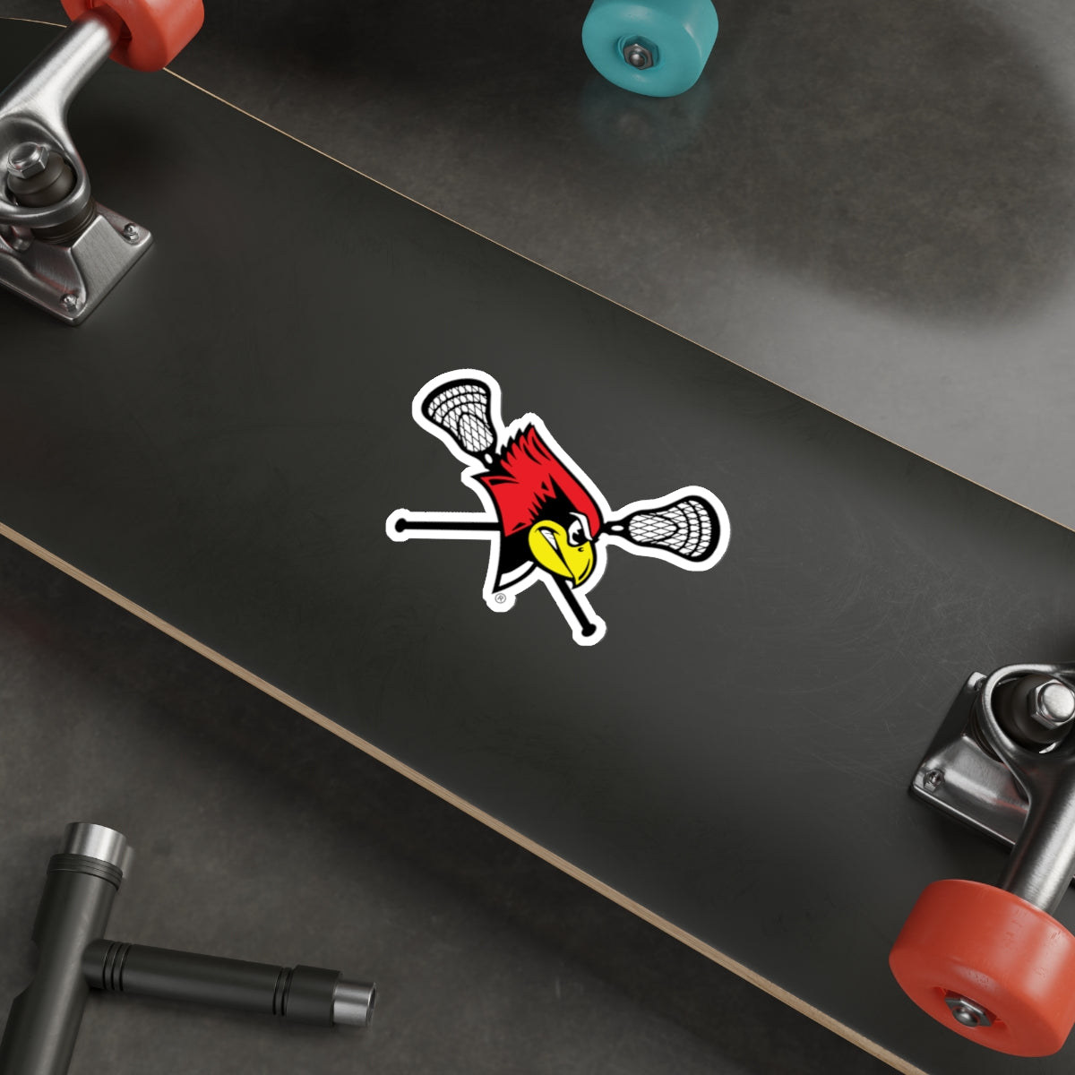 ISU Lacrosse Die-Cut Sticker