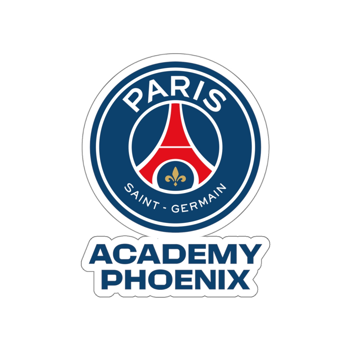 PSG Academy Phoenix Die-Cut Sticker