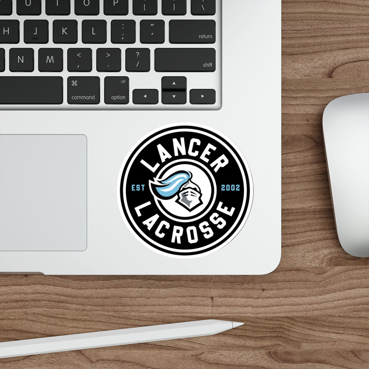 Lancer Laccrosse Die Cut Sticker