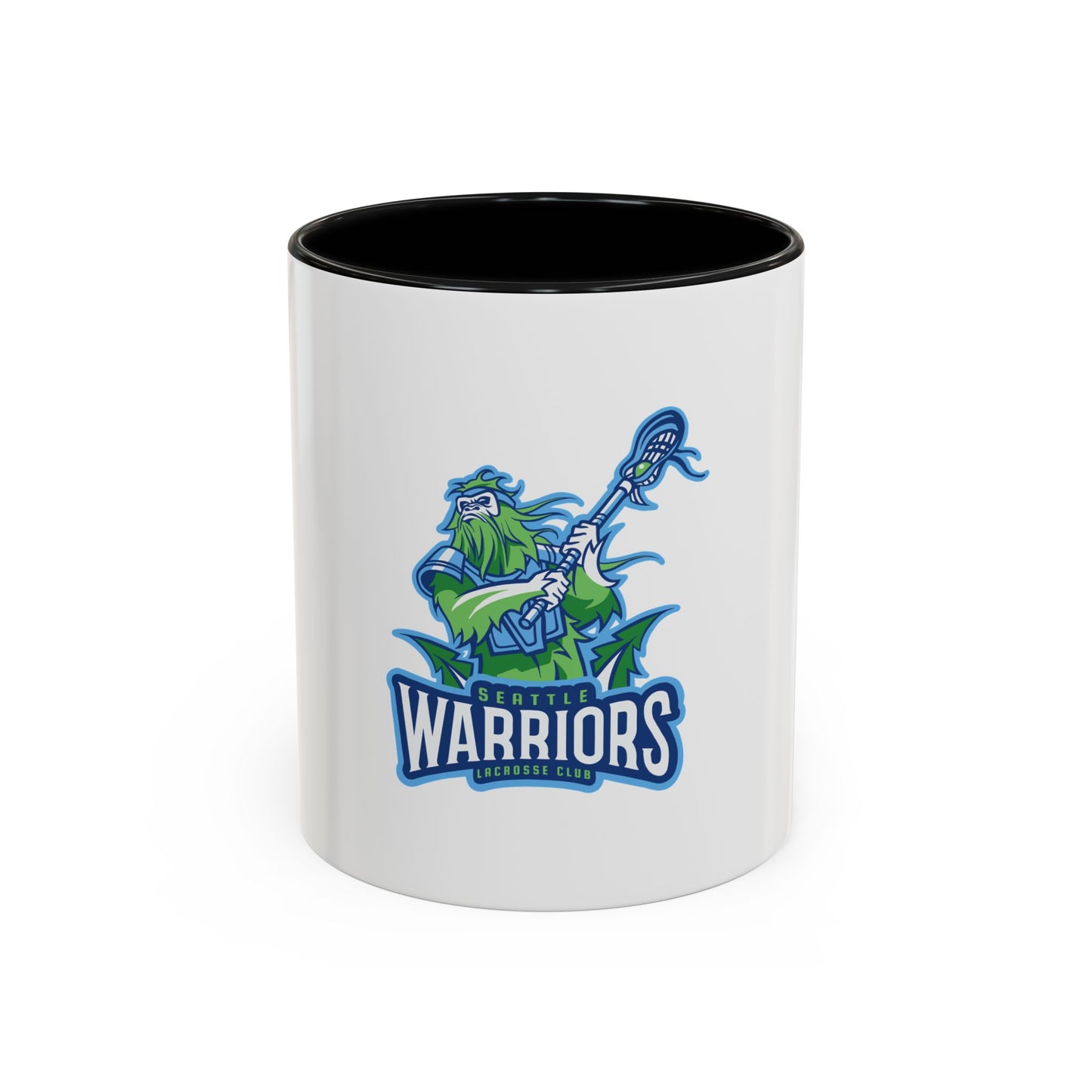 Seattle Warriors Lacrosse Ceramic Coffee Mug (11oz)