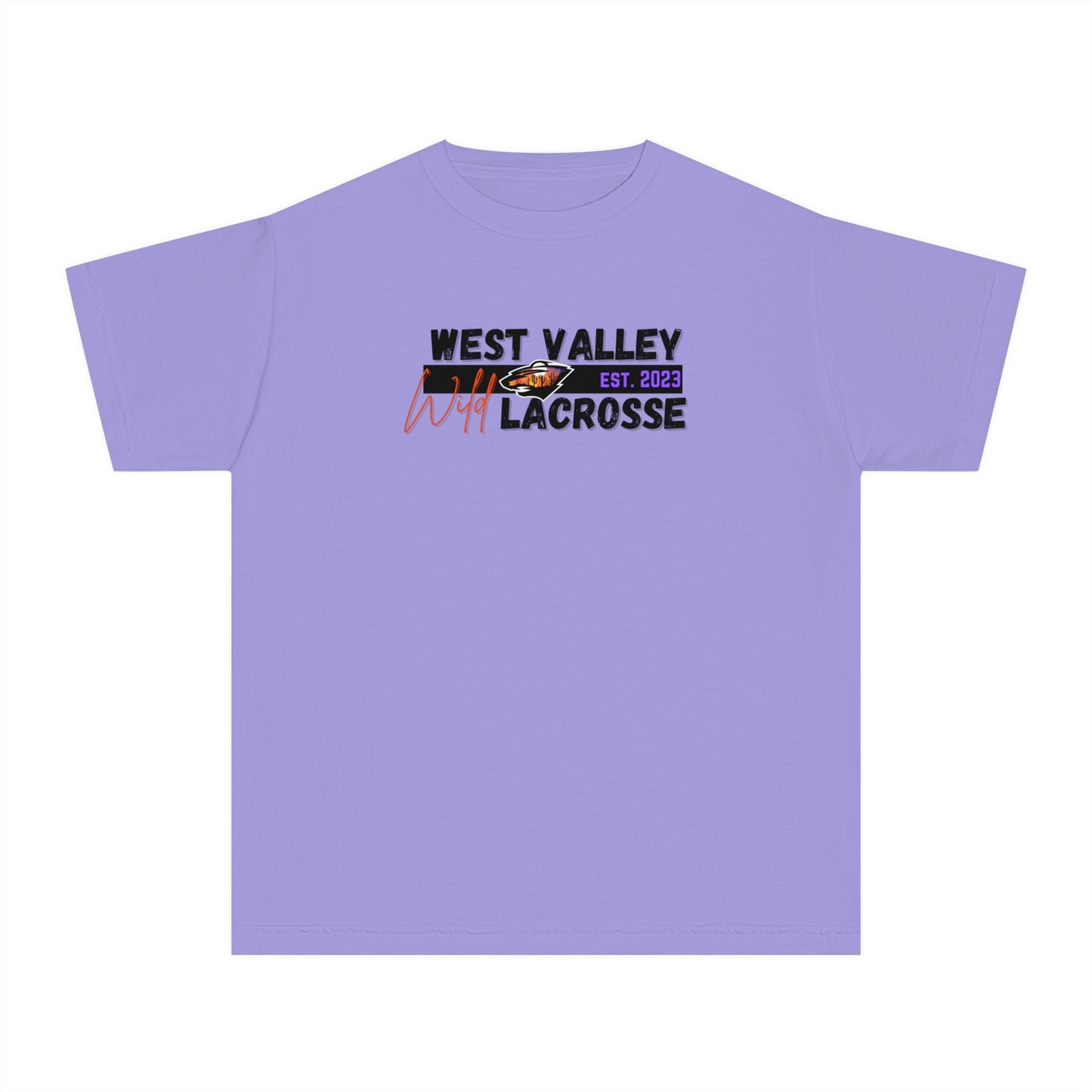 Youth WVW Lacrosse Comfort Colors Garment-Dyed T-Shirt