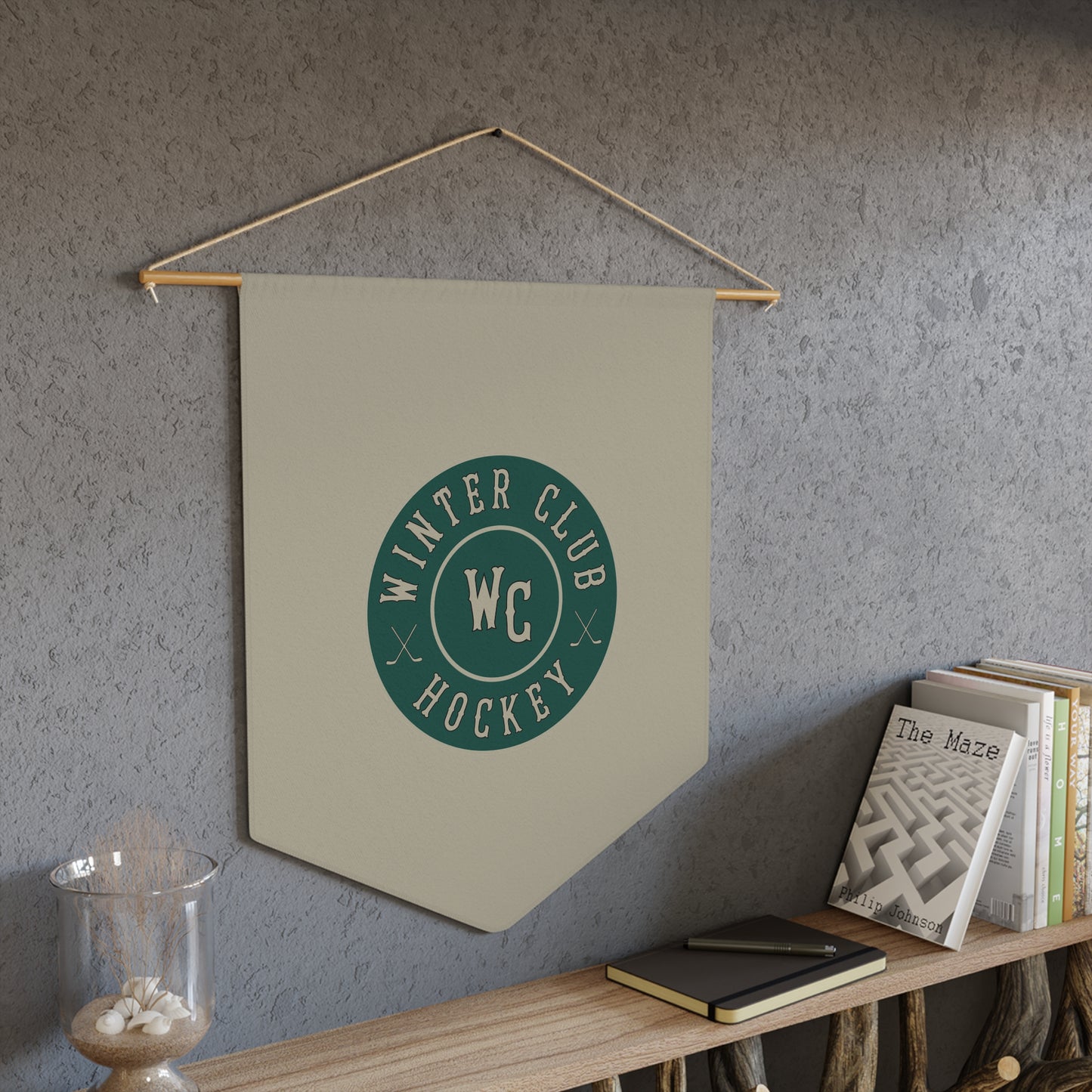 Winter Club Lacrosse Pennant