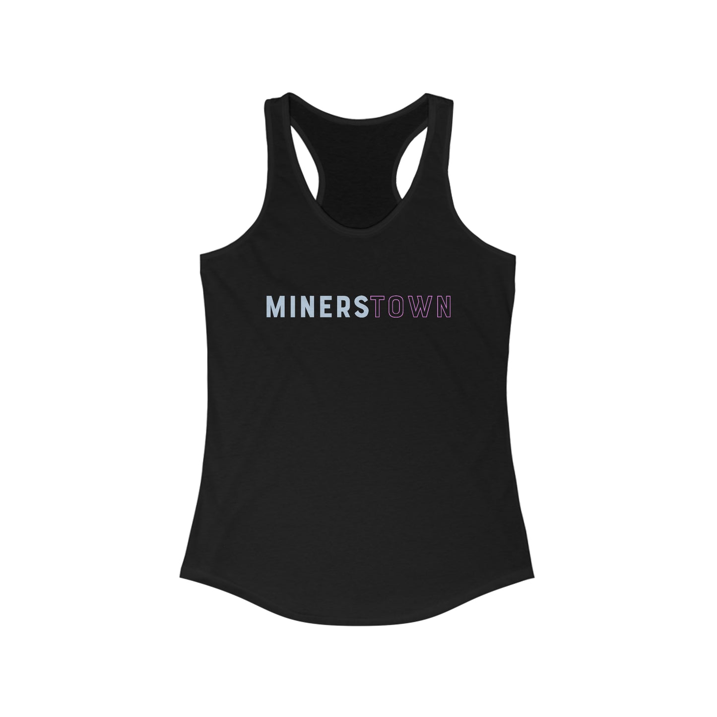 Women's Minerstown Next Level Racerback Tank