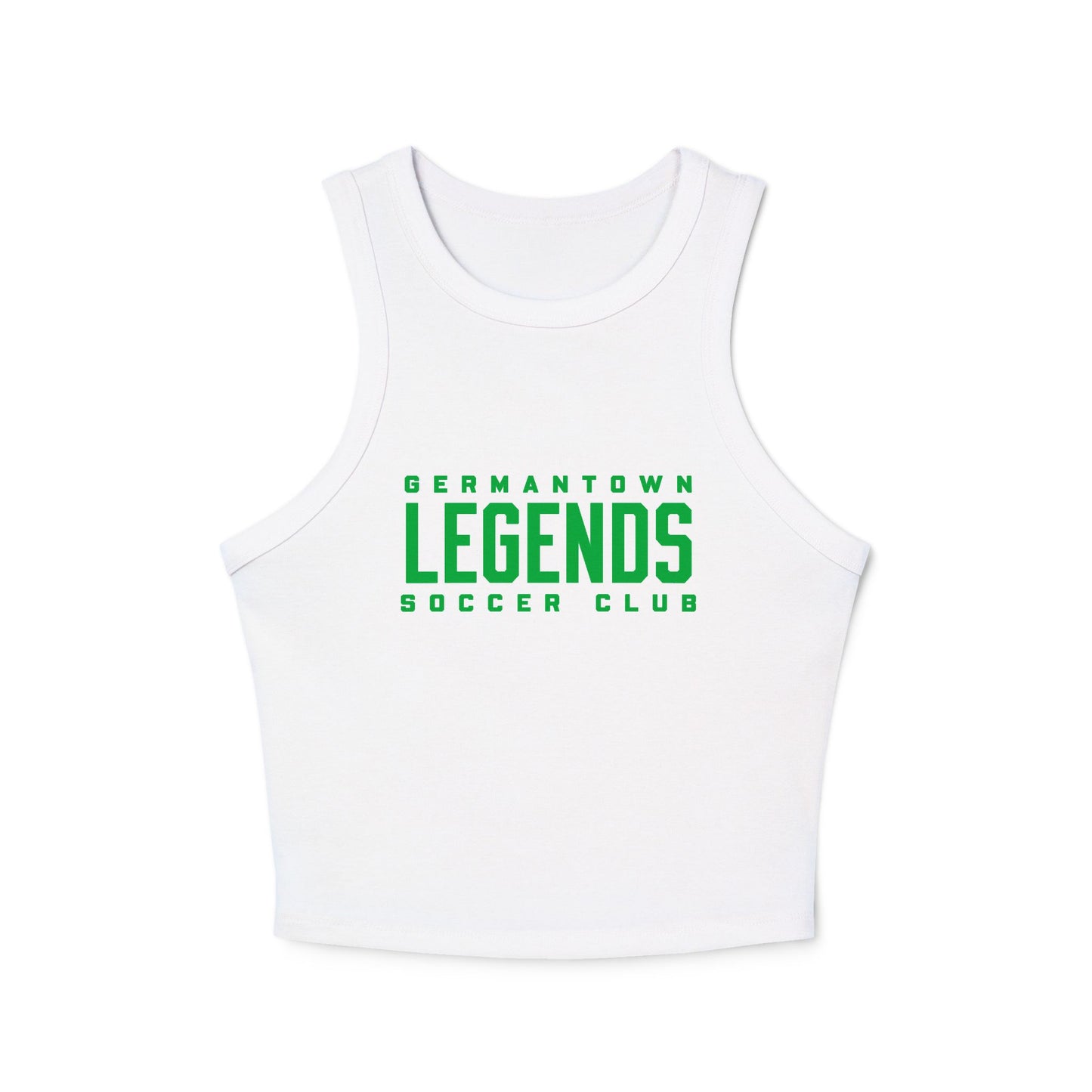 Women's Germantown Legends Micro Rib Racer Tank Top