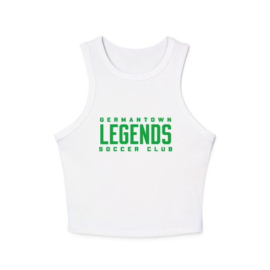 Women's Germantown Legends Micro Rib Racer Tank Top