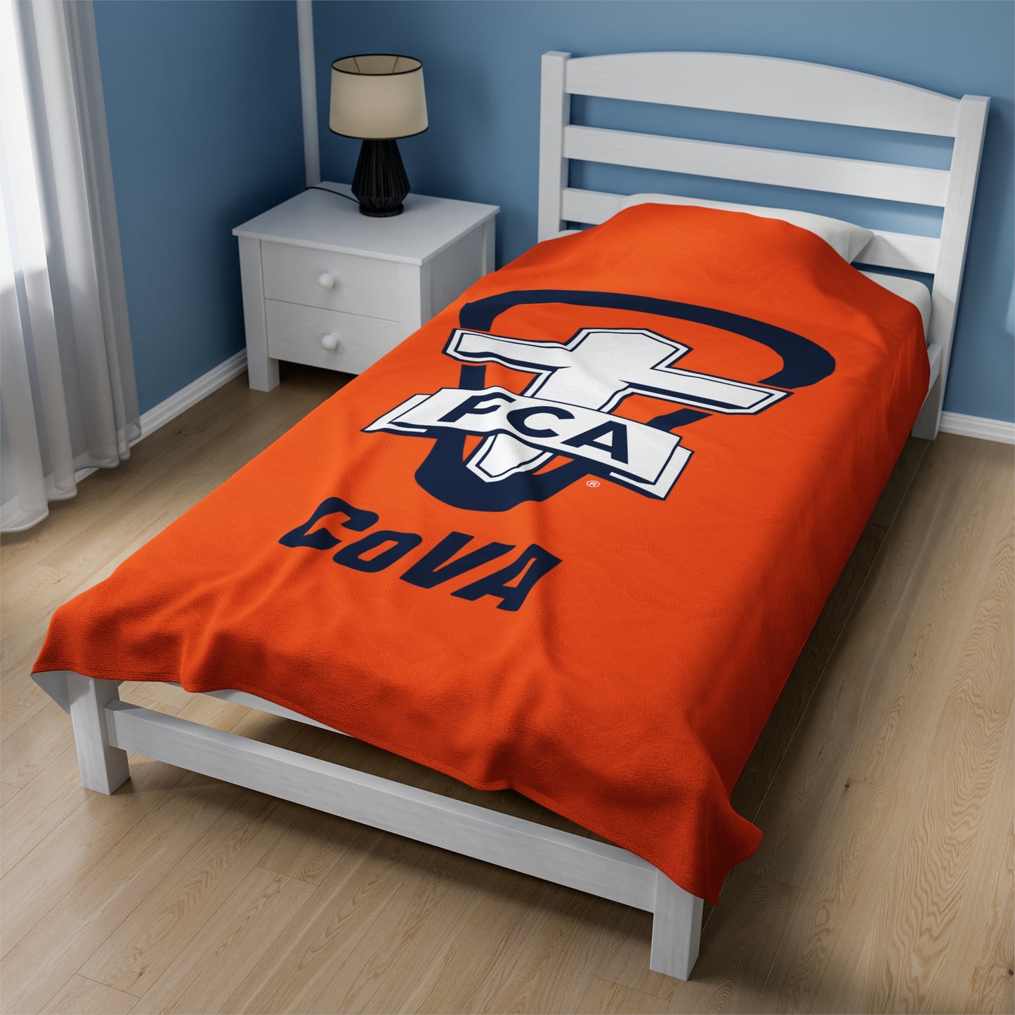 FCA Lacrosse Velveteen Plush Blanket