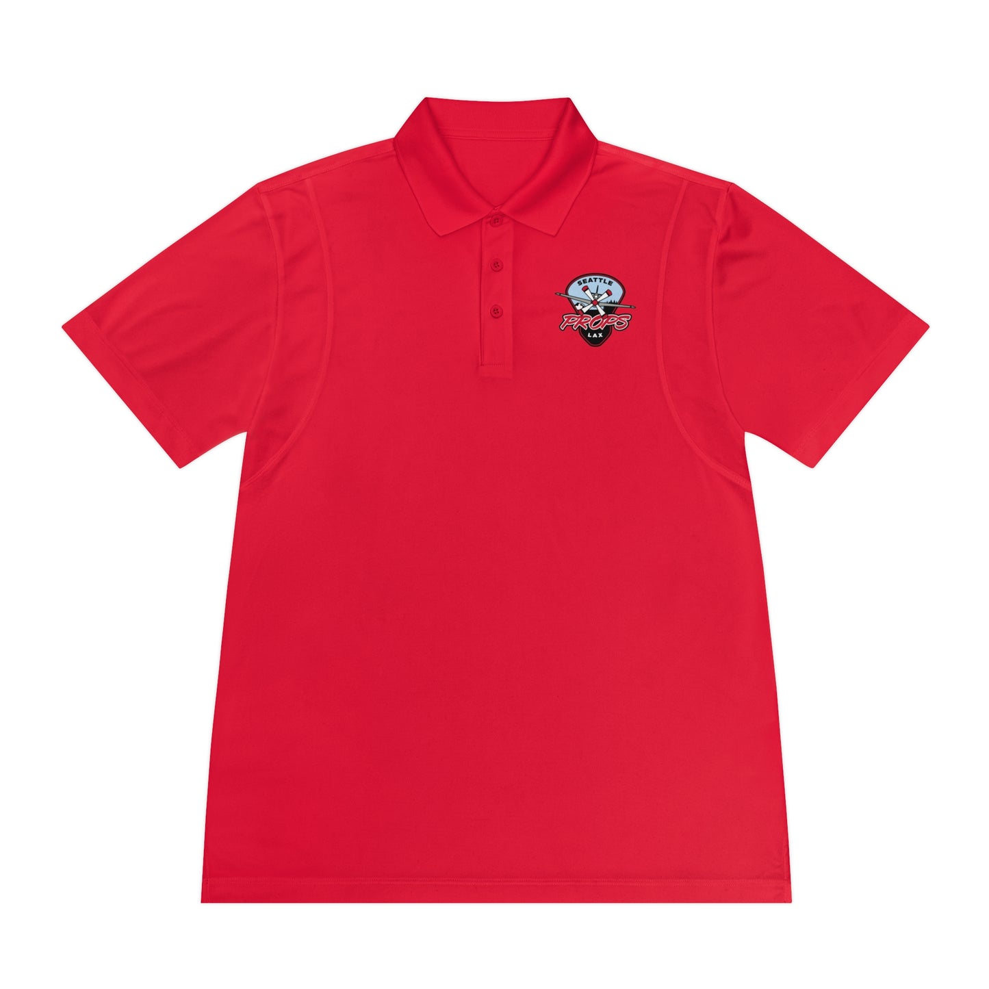 Adult Seattle Props Lacrosse Sport-Tek Performance Polo