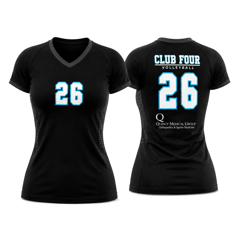 Club Four Black Chromagear Jersey