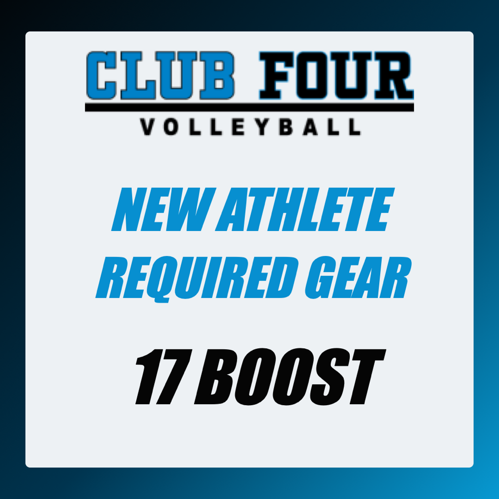 17 Boost New Athlete (No Backpack)