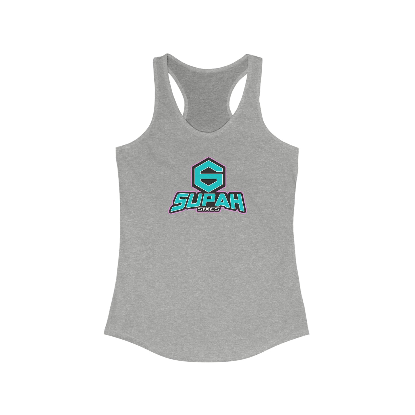 Women's Supah Sixes Next Level Racerback Tank