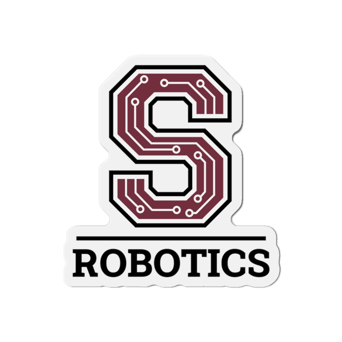 STAB Robotics Die Cut Magnet