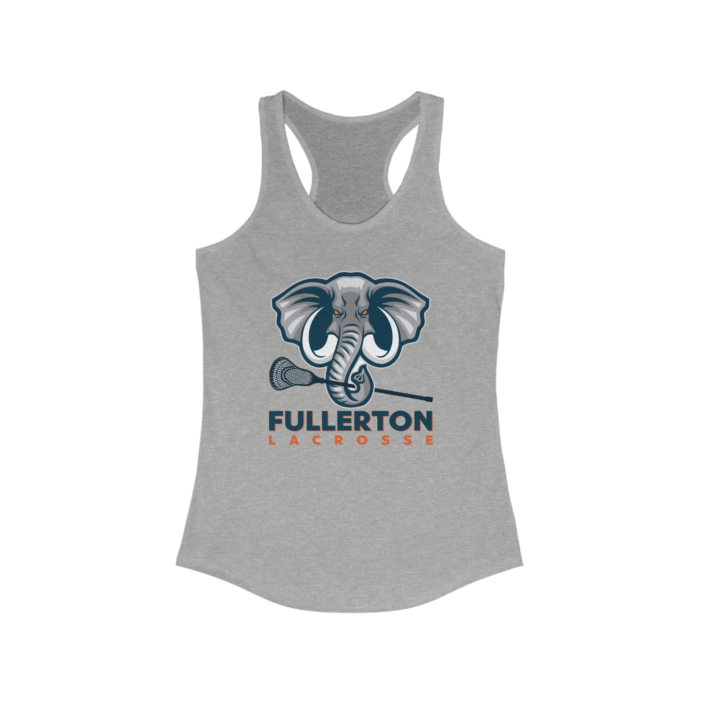 Women's CSUF Lacrosse Next Level Racerback Tank