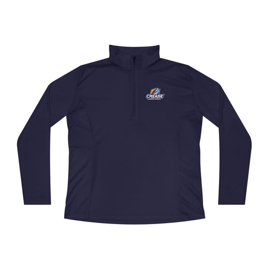Women's Crease Lacrosse Academy Sport-Tek Quarter-Zip Pullover