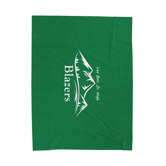 LBJH Velveteen Plush Blanket (60" x 80")