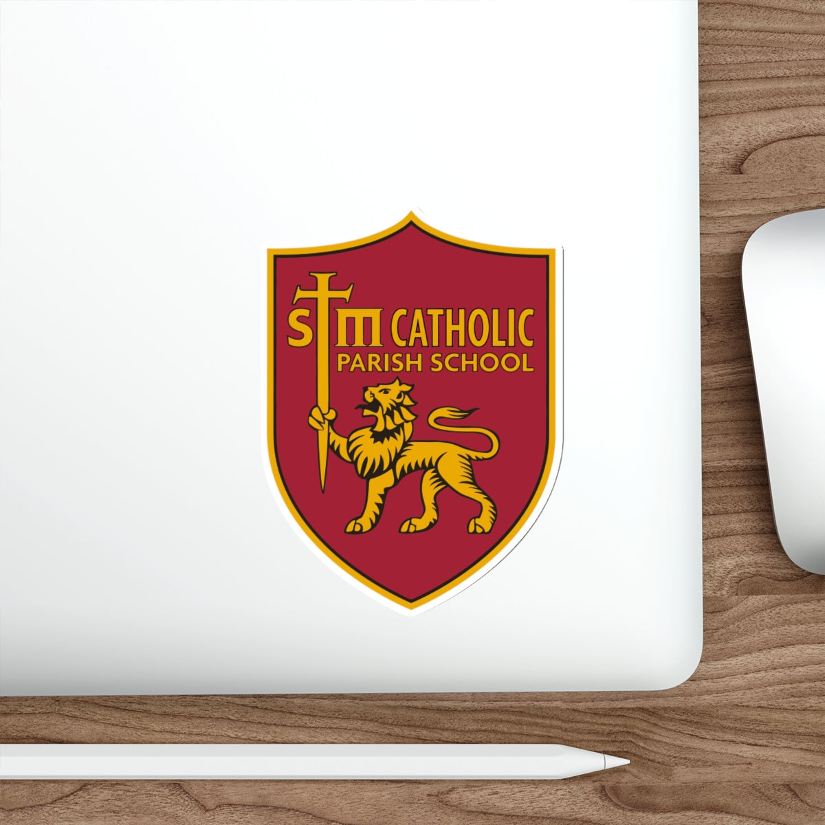 STM Catholic Die-Cut Sticker