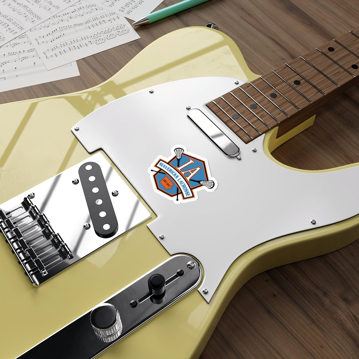 Iowa Mavericks Die Cut Stickers