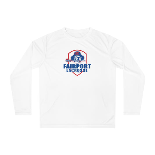 Adult Fairport Lacrosse Performance Long Sleeve Shirt