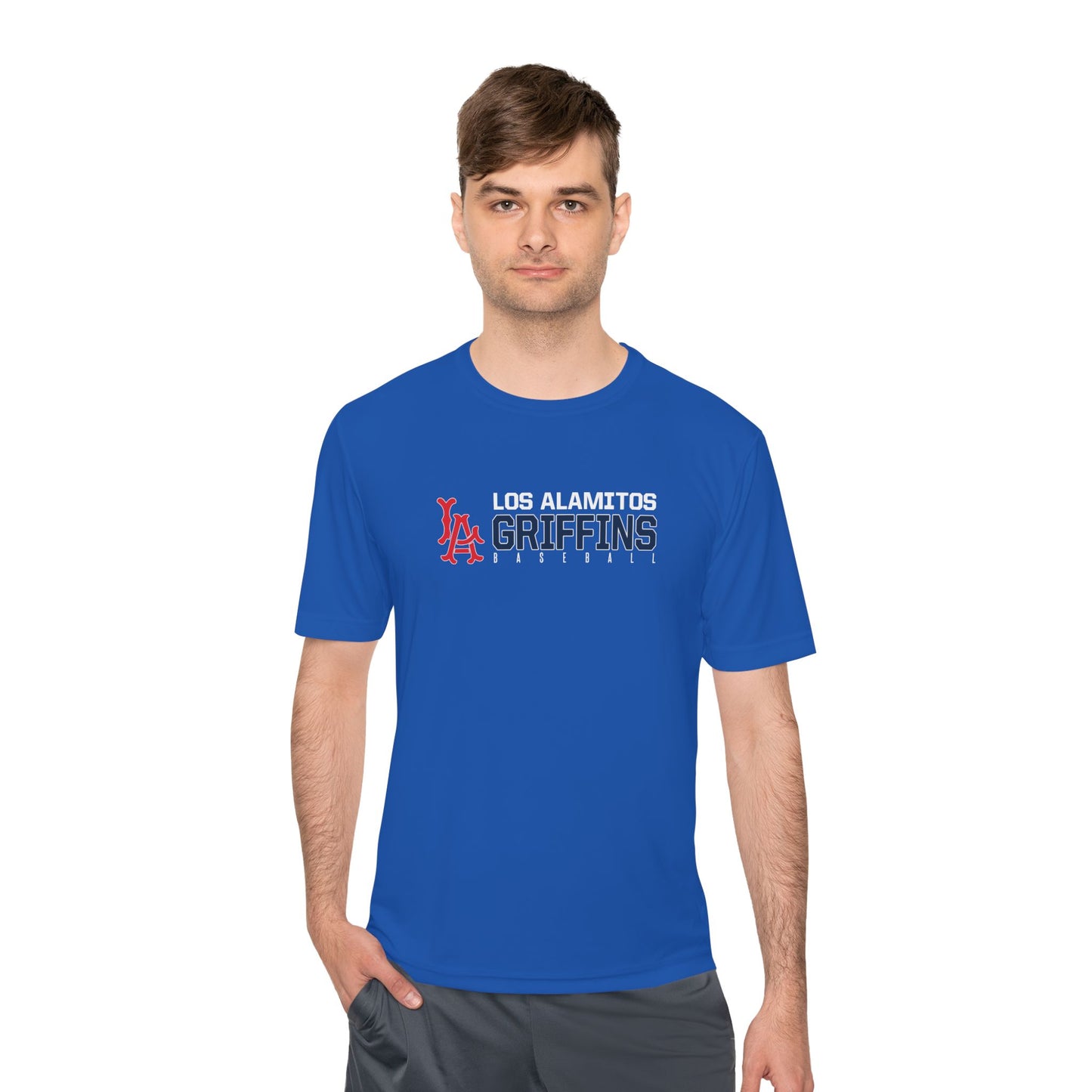 Los Alamitos Griffins Baseball Unisex Moisture Wicking Tee