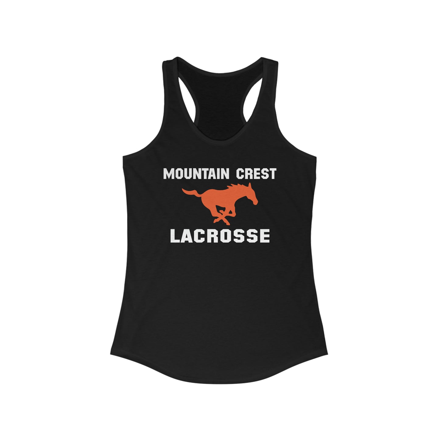 Women's Mountain Crest Lacrosse Next Level Racerback Tank