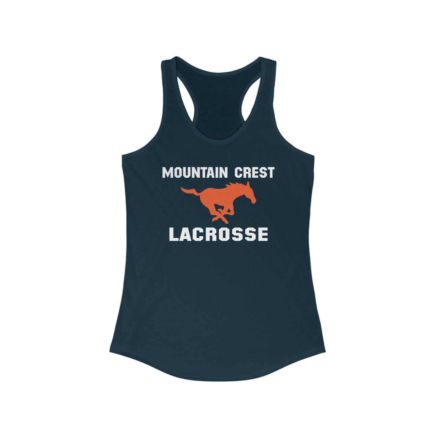 Women's Mountain Crest Lacrosse Next Level Racerback Tank