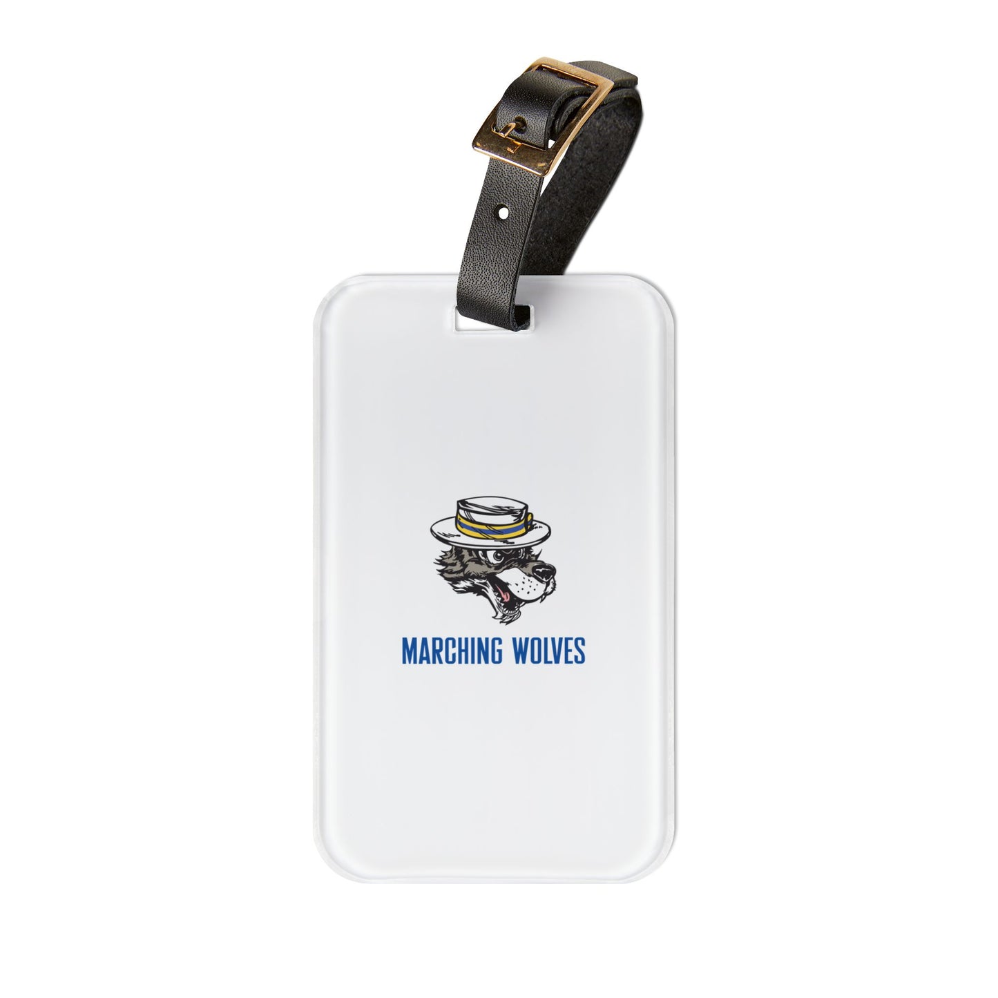 Marching Wolves Volleyball Luggage Tag