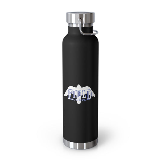 Personalized- The Field School  Copper Vacuum Insulated Bottle - 22oz